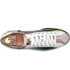 Best Harris Shoes 1913 Harris Firenze 1913 Monogram Printed Leather Sneakers Green