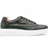 Online Harris Shoes 1913 Harris Firenze 1913 Ostrich Leather Sneakers Green