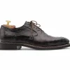 Hot Harris Shoes 1913 Harris Firenze 1913 Ostrich Leather Norwegian Construction Oxford Brown