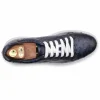 Best Sale Harris Shoes 1913 Harris Firenze 1913 Ostrich Leather Sneakers Blue