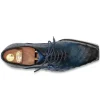 Sale Harris Shoes 1913 Harris Firenze 1913 Ostrich Leather Norwegian Construction Oxford Blue