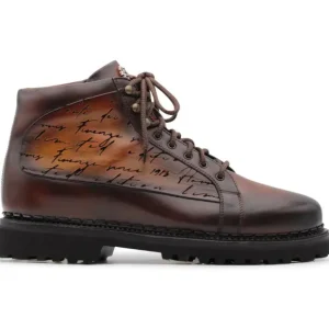 Online Harris Shoes 1913 Harris Firenze 1913 Polacchino Hand-Painted Signature Boot Honey