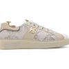 New Harris Shoes 1913 Harris Firenze 1913 Premium Leather Sneakers Beige