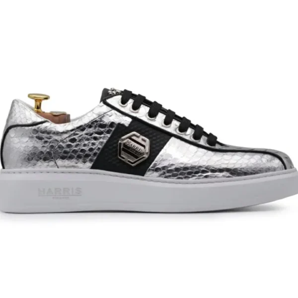 Best Harris Shoes 1913 Harris Firenze 1913 Premium Leather Sneakers Metal