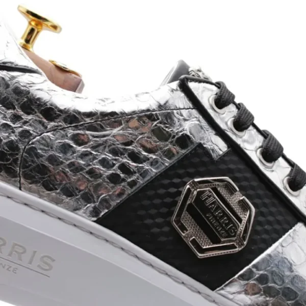 Best Harris Shoes 1913 Harris Firenze 1913 Premium Leather Sneakers Metal