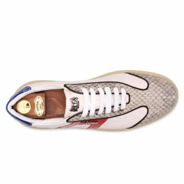 harris_firenze__premium_l_2.webp Sale Harris Shoes 1913 Harris Firenze 1913 Premium Leather Details Low-Top Sneakers White