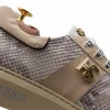 New Harris Shoes 1913 Harris Firenze 1913 Premium Leather Sneakers Beige