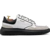 Fashion Harris Shoes 1913 Harris Firenze 1913 Printed Leather Sneakers White