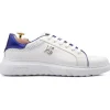 Best Sale Harris Shoes 1913 Harris Firenze 1913 Printed Leather Sneakers White