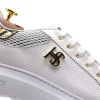 Fashion Harris Shoes 1913 Harris Firenze 1913 Printed Leather Sneakers White