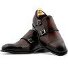 Cheap Harris Shoes 1913 Harris Firenze 1913 Shaded Double Monk Strap Brown