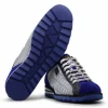 Best Sale Harris Shoes 1913 Harris Firenze 1913 Suede Details Leather Sneakers Blue