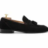 Store Harris Shoes 1913 Harris Firenze 1913 Suede Leather Moccasin Black