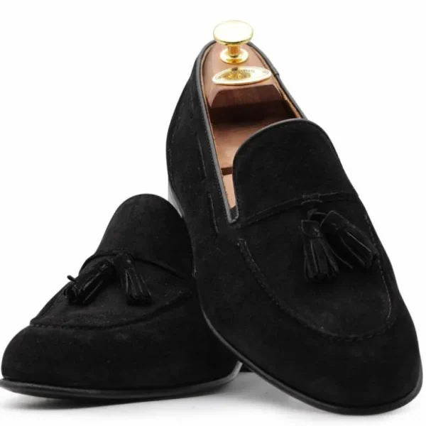 Store Harris Shoes 1913 Harris Firenze 1913 Suede Leather Moccasin Black