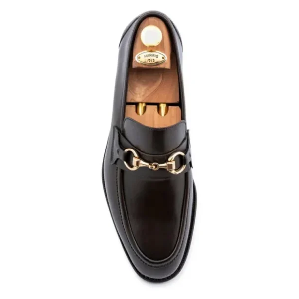 Best Sale Harris Shoes 1913 Bit Loafer Dark Brown DarkBrown