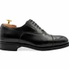 Online Harris Shoes 1913 Calfskin Cap Toe Shoes Nero