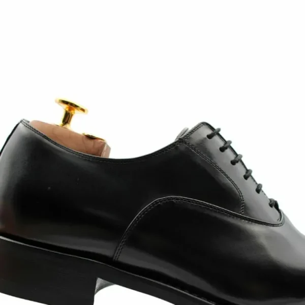 Online Harris Shoes 1913 Calfskin Cap Toe Shoes Nero