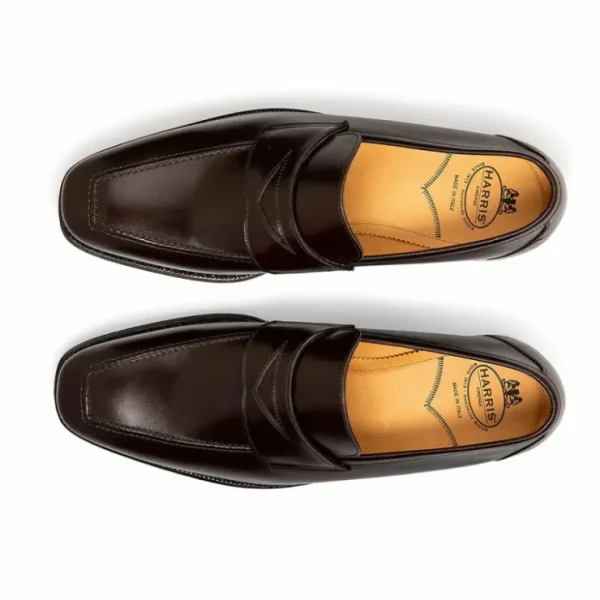 Store Harris Shoes 1913 Leather Loafers Testa di Moro TestadiMoro