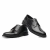 Fashion Harris Shoes 1913 Leather Stringed Derby Nero