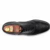 Hot Harris Shoes 1913 Leather Wingtip Shoes Black