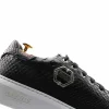 Hot Harris Shoes 1913 Natural Python Leather Sneakers Nero