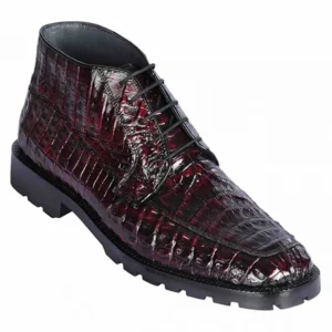 New Los Altos Boots Los Altos Caiman Belly Boots Cherry