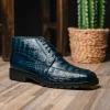 Flash Sale Los Altos Boots Los Altos Caiman Belly Boots Blue