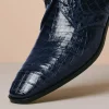 Flash Sale Los Altos Boots Los Altos Caiman Belly Derby Shoes Faded Navy