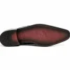 Online Los Altos Boots Los Altos Caiman Belly Derby Shoes Black