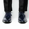 Flash Sale Los Altos Boots Los Altos Caiman Belly Derby Shoes Faded Navy