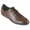 Discount Los Altos Boots Los Altos Caiman Belly Sneakers Brown