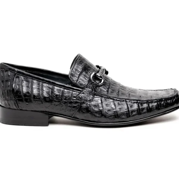 Cheap Los Altos Boots Los Altos Caiman Bit Loafers Black