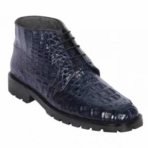 Store Los Altos Boots Los Altos Caiman Hornback Boots Navy