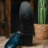 Online Los Altos Boots Los Altos Caiman Hornback Shoes Navy