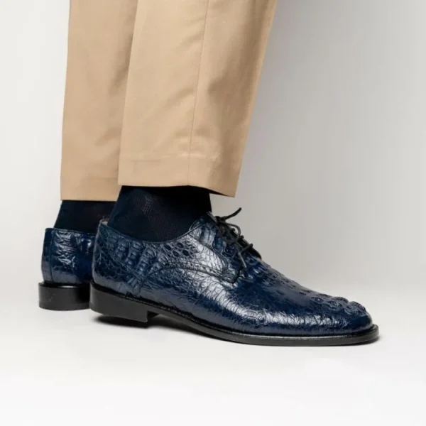 Online Los Altos Boots Los Altos Caiman Hornback Shoes Navy