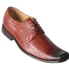 Shop Los Altos Boots Los Altos Lizard Dress Shoes Cognac