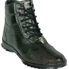 Cheap Los Altos Boots Los Altos Ostrich Leg High Top Sneakers Olive Green OliveGreen