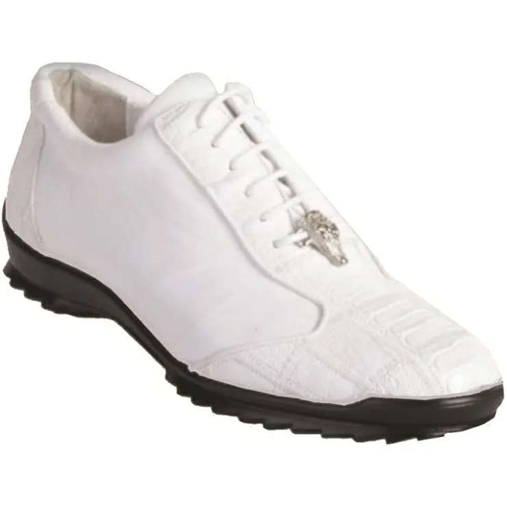 New Los Altos Boots Los Altos Ostrich Leg Sneakers White