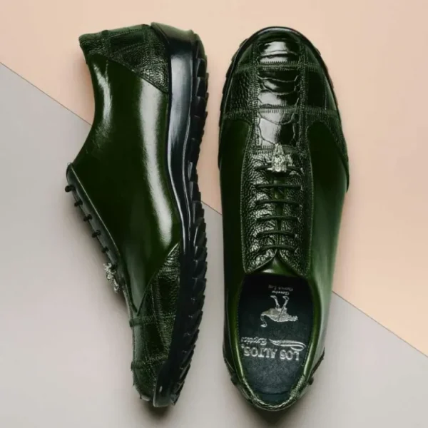 los_altos_ostrich_sneaker_11.webp Cheap Los Altos Boots Los Altos Ostrich Sneakers Olive Green OliveGreen