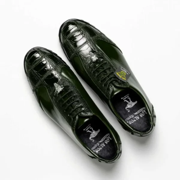 los_altos_ostrich_sneaker_4.webp Cheap Los Altos Boots Los Altos Ostrich Sneakers Olive Green OliveGreen