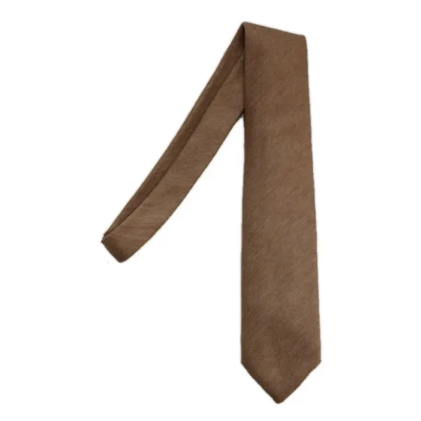 Fashion Luigi Monaco Cashmere Solid Tie Multi