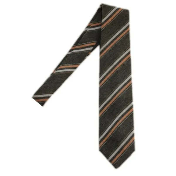 Cheap Luigi Monaco Cashmere Striped Tie Multi