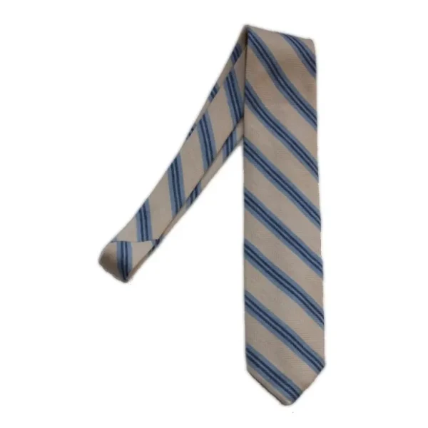 Store Luigi Monaco Cashmere Striped Tie Multi