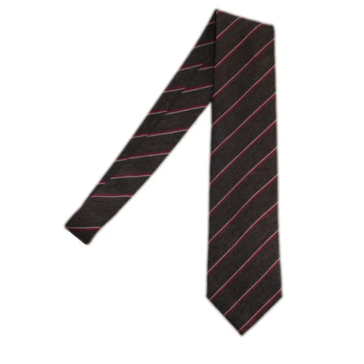 Flash Sale Luigi Monaco Cashmere Striped Tie Multi