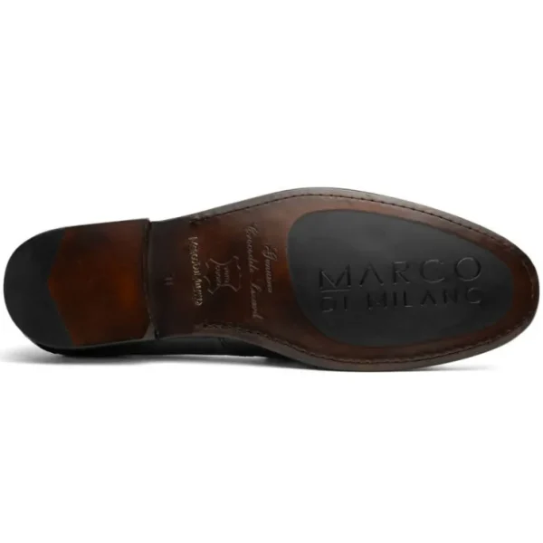 marco_di_milano_adro_caim_4-1.webp Cheap Marco di Milano Adro Caiman Crocodile / Lizard Bit Loafers Black