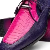 Shop Marco di Milano Andretti Ostrich Leg Shoes Pink / Purple