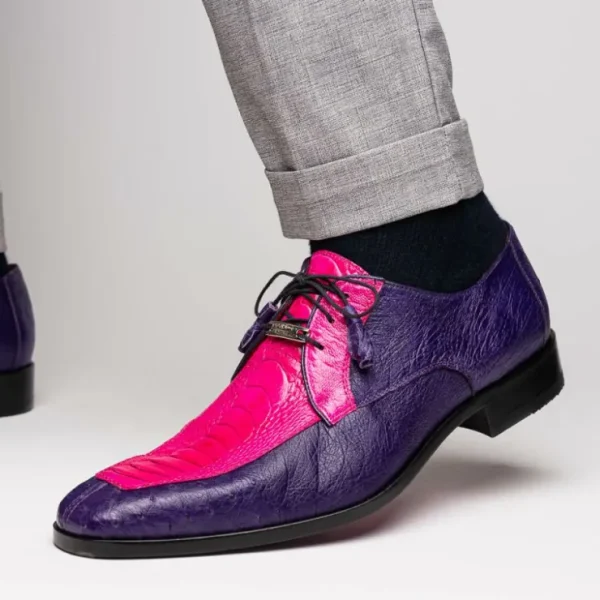 marco_di_milano_andretti__6-1.webp Shop Marco di Milano Andretti Ostrich Leg Shoes Pink / Purple