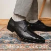 Clearance Marco di Milano Andretti Ostrich Leg Shoes Black