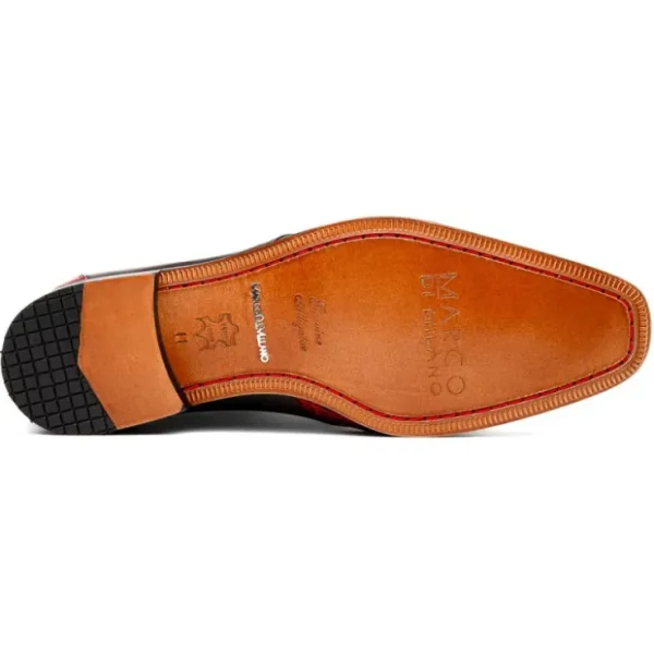 marco_di_milano_anzio_all_3.webp Clearance Marco di Milano Anzio Alligator & Calfskin Derby Black Cherry BlackCherry
