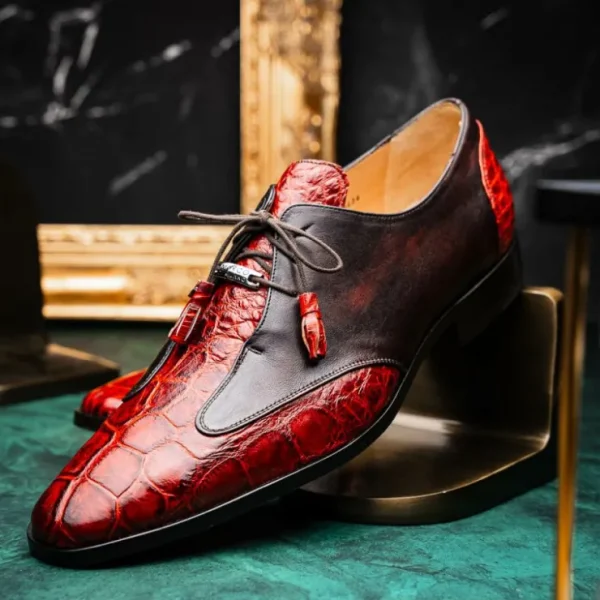 marco_di_milano_anzio_all_5-5.webp Store Marco di Milano Anzio Alligator & Calfskin Derby Cognac
